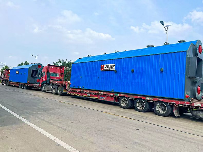 14噸SZL熱水鍋爐奔赴生產(chǎn)一線